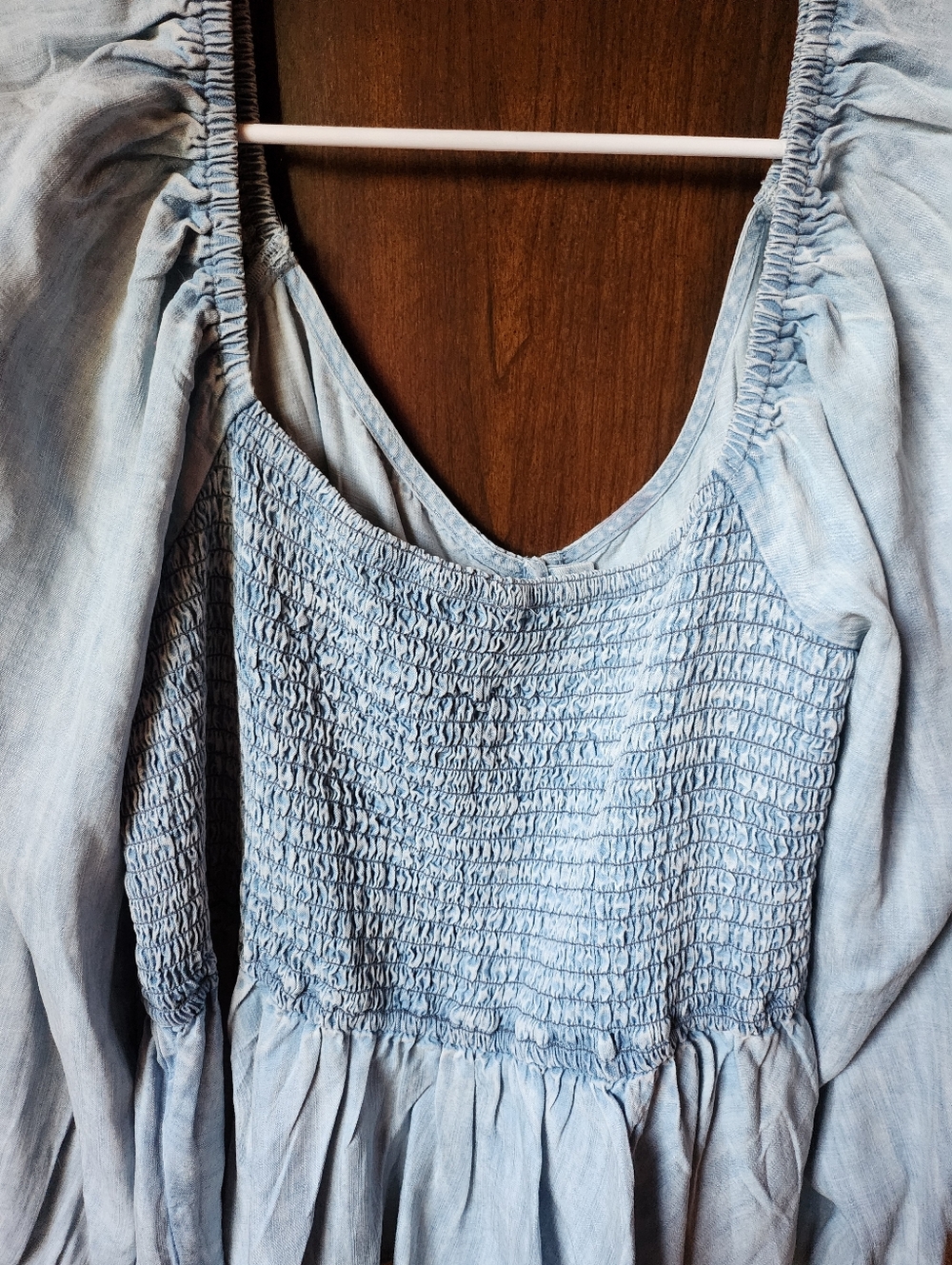 Aerie Long Sleeve Peplum Top - Picture 7 of 8